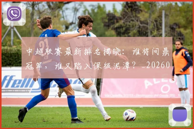 中超联赛最新排名揭晓:谁将问鼎冠军,谁又陷入保级泥潭?_20260611141614